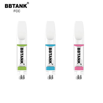 Nenhum cartucho cerâmico completo queimado do óleo de 1.0ml Vape CBD com bateria magro