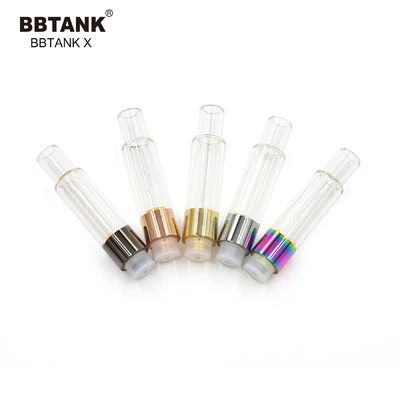 óleo cerâmico Vape Pen With Glass Tank da linha CBD do cartucho 510 do óleo 1.0ml
