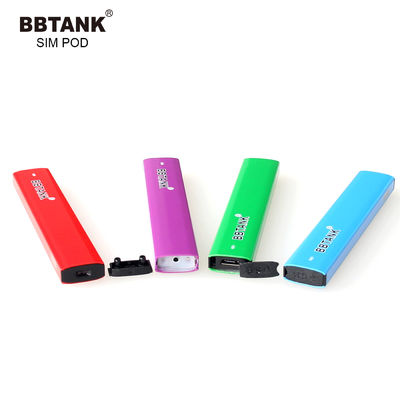 Atomizador Pen Aluminium Alloy do óleo do FCC CBD, pena lisa magro de 1gram Vape