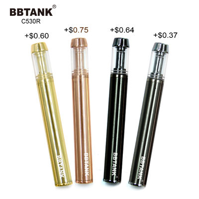 Atomizadores portáteis descartáveis cerâmicos do dispositivo 12mm da bobina CBD Vape