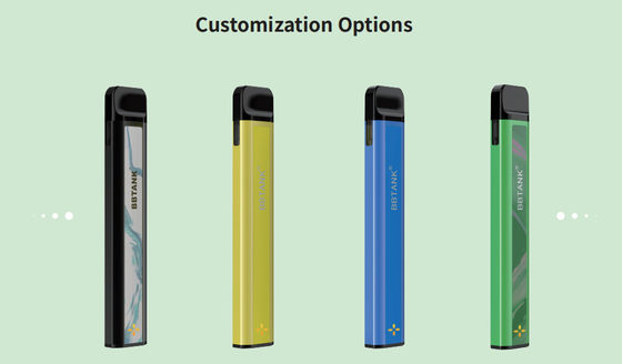 Jogo da vagem do fumo do OEM, 1g atomizador de fumo Pen Reusable Battery