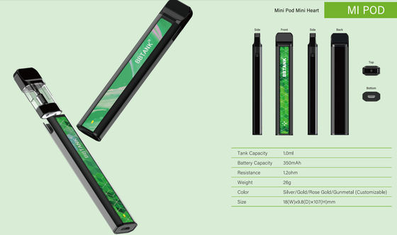 vagens cerâmicas de Smok Vape da bobina do atomizador portátil superior de 1g 1.2ohm