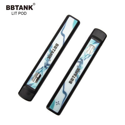 Do tanque 1.0ml cerâmico grosso do óleo do thc do cbd do delta 8 dispositivo descartável carregável da vagem do vape