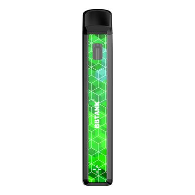A bobina cerâmica Vape descartável do delta 8 completos do espectro encerra a pena descartável do atomizador de CBD