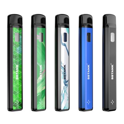 A bobina cerâmica Vape descartável do delta 8 completos do espectro encerra a pena descartável do atomizador de CBD