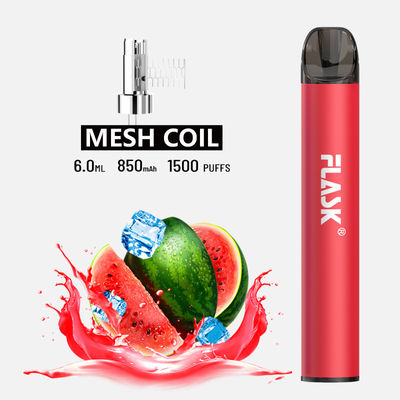 O CE magro bonito da pena do atomizador E do Cig saudável de Mesh Coil 850mAh aprovou