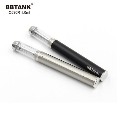 Dispositivo descartável de prata de 1.0ml CBD Vape, pena de Vape do óleo de 1.5ohm CBD