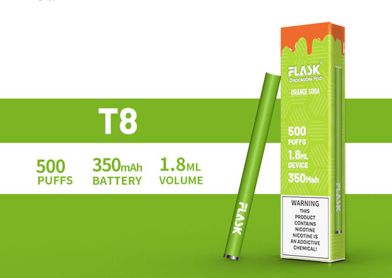 A cafeína por atacado dos sabores 500puffs 12/energia Vape cola o E-cigarro descartável de Nicsalt