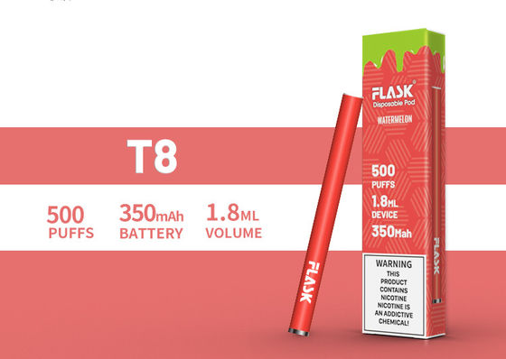 A cafeína por atacado dos sabores 500puffs 12/energia Vape cola o E-cigarro descartável de Nicsalt