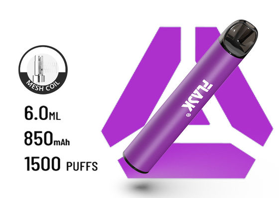 Capacidade descartável do suco da bobina 6.0ml da malha da pena 1500puffs de Vape do vapenation do freshvape de F900 P6