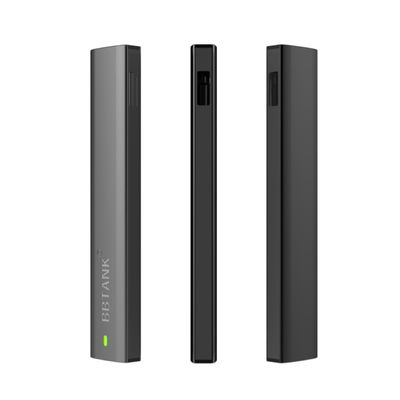 Preto eletrônico recarregável do vapor da vagem do atomizador 1.2ohm do cigarro