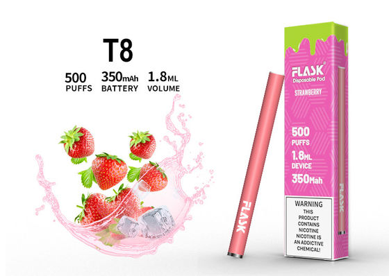 Dispositivo descartável da vagem do FCC 1.8ml Vape, pena eletrônica de 1.5oHM Vape