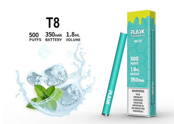 Dispositivo descartável da vagem do FCC 1.8ml Vape, pena eletrônica de 1.5oHM Vape