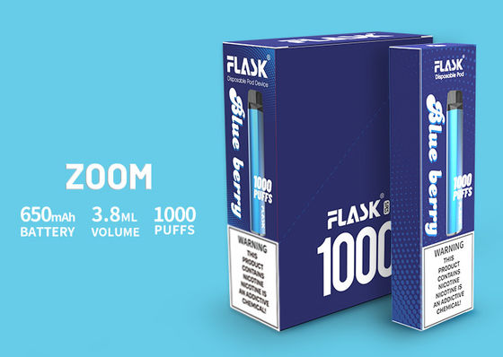 E-suco de alta qualidade 0%2%5%Nicsalt 1000puffs do produto 650Mah 3.8ml de Vapepen da eliminação do ZUMBIDO