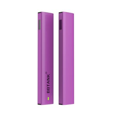 Dispositivo eletrônico descartável amarelo de Vaping do cigarro de 3.7V 350mAh
