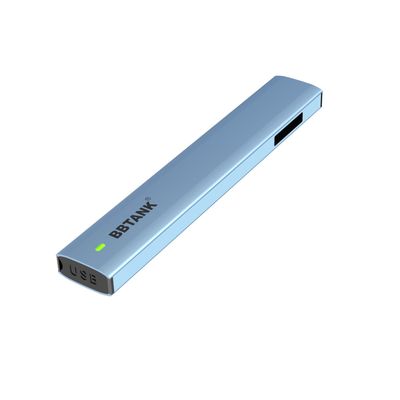 Certificação descartável lisa das CK do dispositivo de 1ML THC Vape com núcleo cerâmico