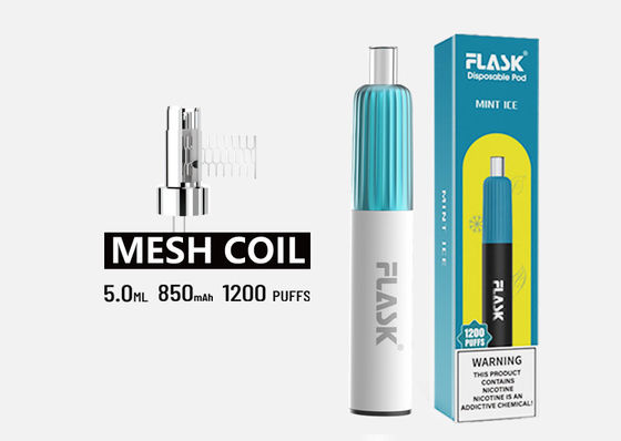jogos descartáveis do acionador de partida do Cig do atomizador E da vagem de 3.7V 5ml com Mesh Coil