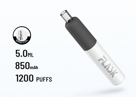 O CE 304SS Flavored a pena do atomizador, vara descartável de Vape de 1200 sopros