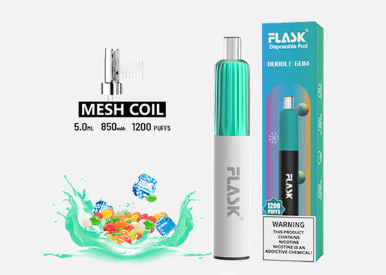 Dispositivo descartável da vagem de Vape do sabor do dobro do gelo 5g da morango do OEM