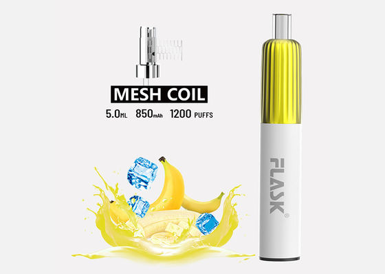 vagens Flavored sal de Pen Mesh Coil Vape Pre Filled do atomizador da nicotina de 850mAh 2%