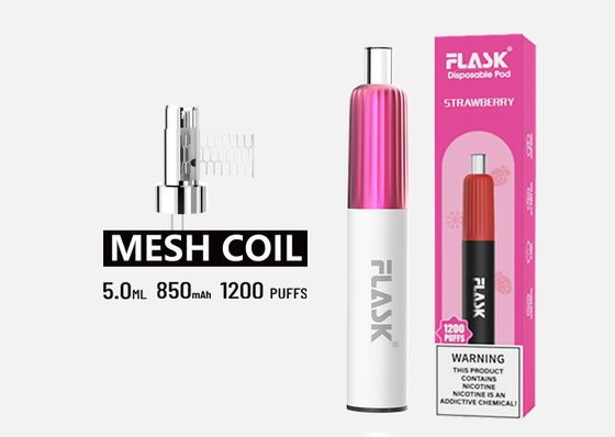 pena Flavored nicotina do atomizador 20mg, vapores eletrônicos do cigarro 850mAh