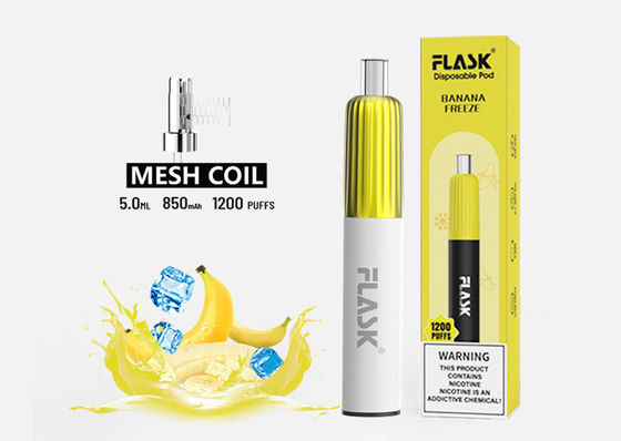 Certificação descartável da vagem ROHS de Vape do sabor duplo do ODM 5ml