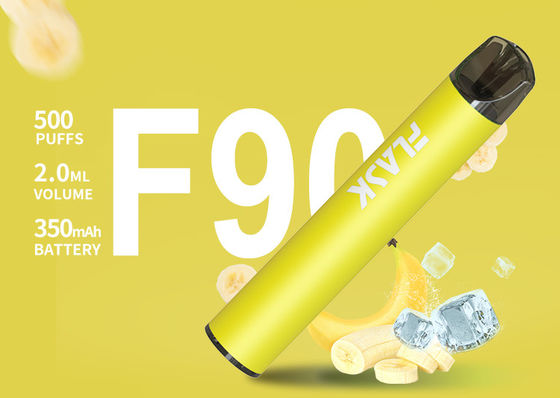 o CE descartável da pena de Vape de sal da nicotina do cigarro de 90mm E aprovou