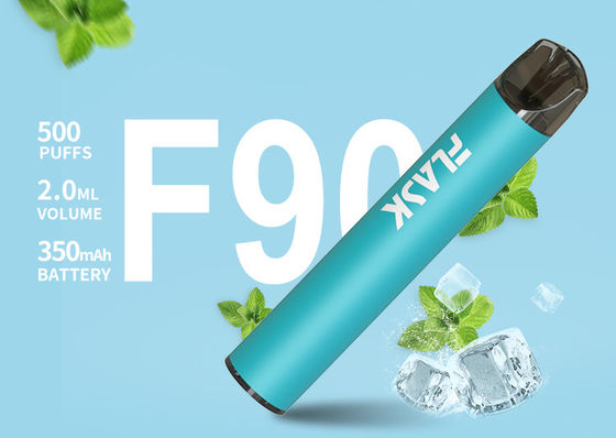 o CE descartável da pena de Vape de sal da nicotina do cigarro de 90mm E aprovou