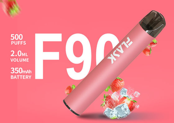2.0ml Flavored o cigarro descartável dos sopros E da pena 500 do atomizador
