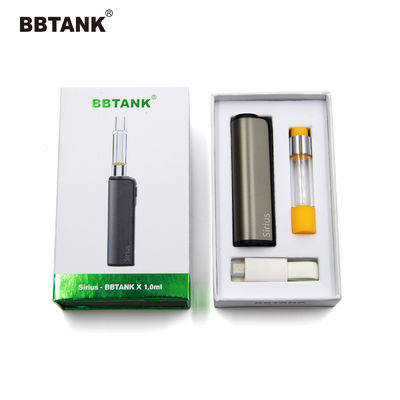Delta cartucho do óleo de 10 vidros, 0.3ml Live Resin Cannabis Vape Cartridge