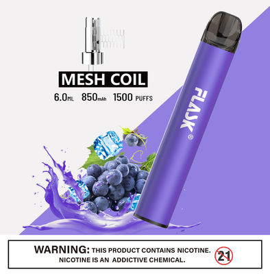 O CE magro bonito da pena do atomizador E do Cig saudável de Mesh Coil 850mAh aprovou