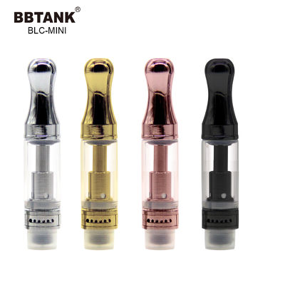 0.8ml cartucho cerâmico do óleo do fluxo de ar 510 ajustáveis Leakproof