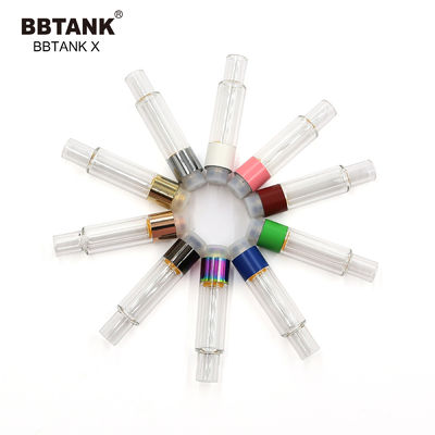 bobina cerâmica do cartucho 510 de vidro do óleo de 1.0ml THC com bateria magro