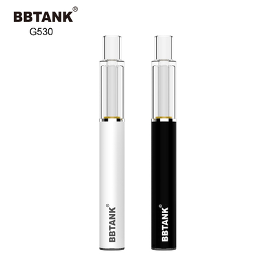 Dispositivo descartável recarregável de 320mAh THC Vape toda a bobina cerâmica de vidro