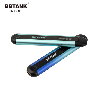 BBTANK da pena grossa do óleo de 2 ml dispositivo descartável da vagem do vape do lil recarregável na pena feita sob encomenda CBD de Vape da vagem do óleo do delta 8 do logotipo da VAGEM