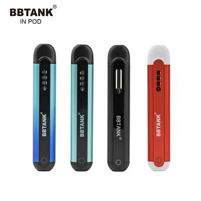 BBTANK da pena grossa do óleo de 2 ml dispositivo descartável da vagem do vape do lil recarregável na pena feita sob encomenda CBD de Vape da vagem do óleo do delta 8 do logotipo da VAGEM