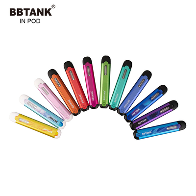 BBTANK na vagem cerâmica descartável de Vape da bobina do dispositivo 2ml de Vape do óleo de produto de destilação da VAGEM THC com processos 100% do controle da qualidade