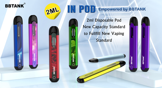 BBTANK na vagem cerâmica descartável de Vape da bobina do dispositivo 2ml de Vape do óleo de produto de destilação da VAGEM THC com processos 100% do controle da qualidade