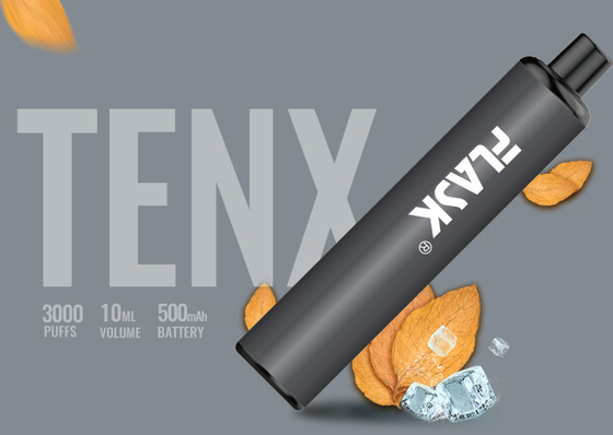 Mesh Coil 3000 sopra 10ml Flavored a bateria da pena 3.7V 1400mAh do atomizador
