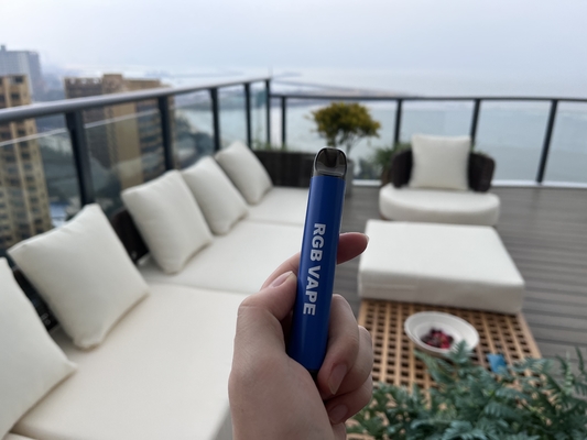Cig saudável descartável do dispositivo 850mah E da vagem do RGB Mesh Coil 6ml Vape