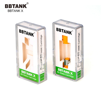 Cartucho de vidro completo original por atacado 0.5ml 1,0 da fábrica de BBTANK 2,0 gramas, 510 linha, óleo apto da viscosidade da vasta gama