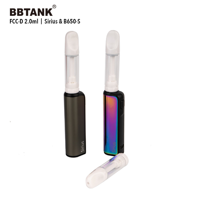 Cartucho cerâmico completo 2ml do óleo de CBD nenhuma linha dos metais pesados 510 customizável