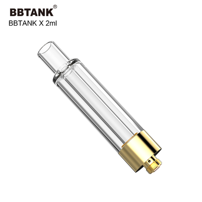 BBtank 2.0ml todo o atomizador de vidro da linha do cartucho 510 para o óleo grosso do cannabis