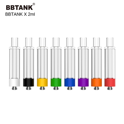 BBtank 2.0ml todo o atomizador de vidro da linha do cartucho 510 para o óleo grosso do cannabis