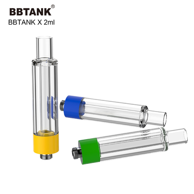 BBtank 2.0ml todo o atomizador de vidro da linha do cartucho 510 para o óleo grosso do cannabis