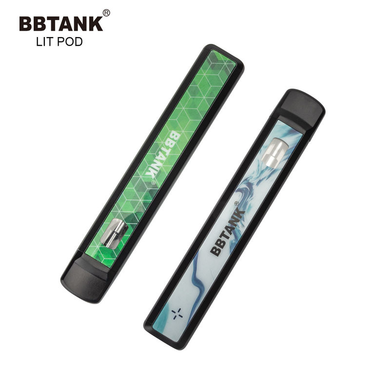 Do tanque 1.0ml cerâmico grosso do óleo do thc do cbd do delta 8 dispositivo descartável carregável da vagem do vape